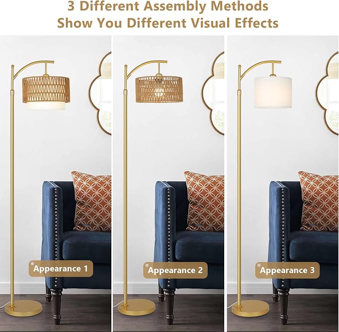 Gold Floor Lamps for Living Room - Image 6