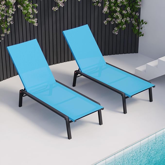 Patio Chaise Lounge Set of 2 - Image 6
