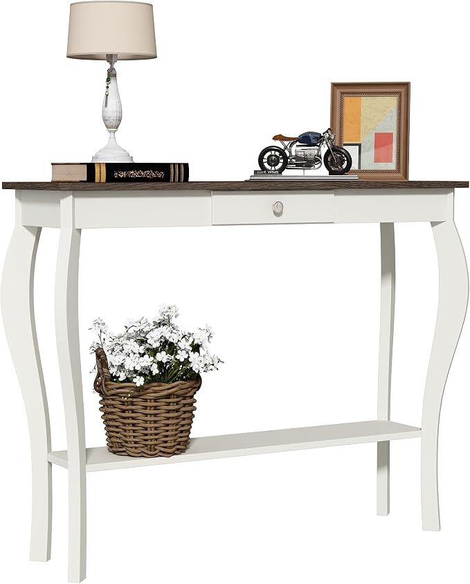 ChooChoo Narrow Farmhouse Console Table - Image 9