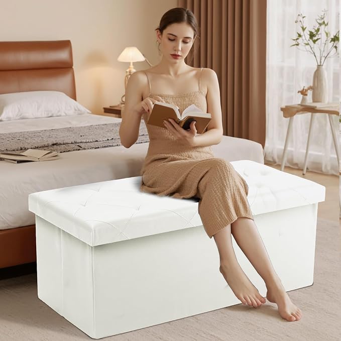Sweetcrispy 43 Inches Folding Ottoman - Image 2