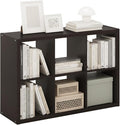 Furinno Cubicle Book Shelf, 6-Cube Bookshelf, Extra Thick Frame Horizontally & by Furinno-FitsYourSpaceFitsYourBudget