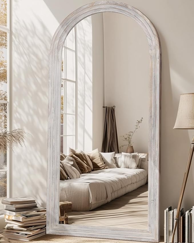 Full Length Mirror, Oversized Stand Up Mirrors Large Wall Mirrors, Wall Mounted - Image 2