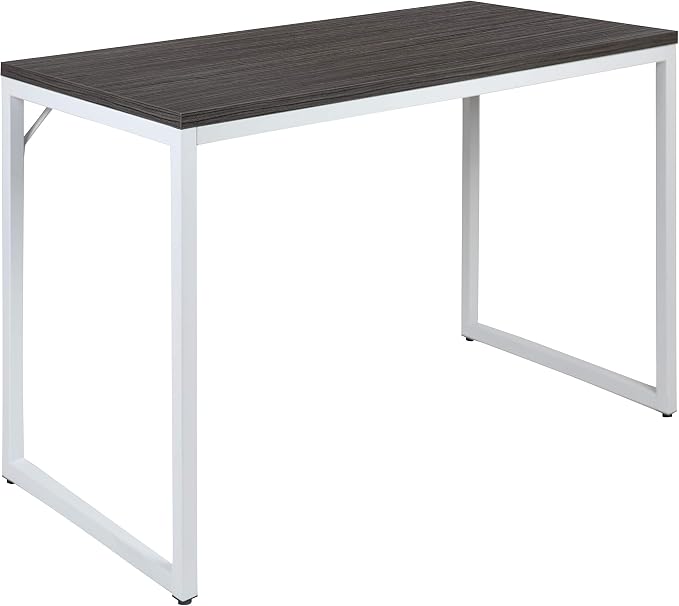 EMMA + OLIVER Industrial Modern Desk-47"L Commercial Grade Home Office - Image 3