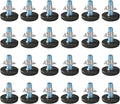 24 PCS M6 Thread Adjustable Furniture Levelers Screw in Threaded, Steel Screw by WAFJAMF