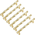 6Pcs Bamboo Shape Cabinet Knobs Handles pulls by MARGUERASW