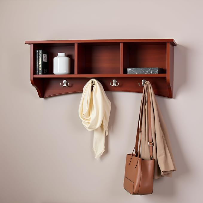 Shaker Cottage Wall-Mounted Coat Rack - Image 2