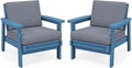 SERWALL HDPE Outdoor Couch Set of 2 by SERWALL