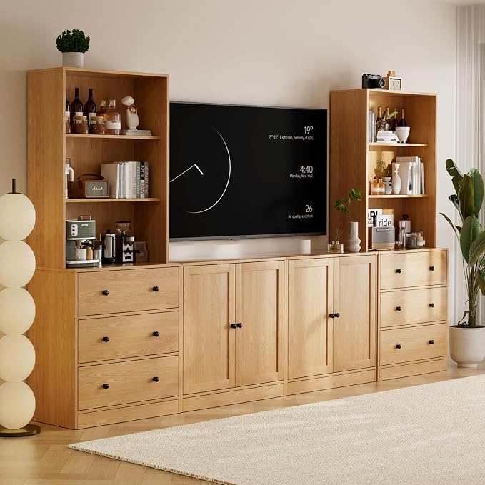 TUSY 71" Large TV Stand Set by TUSY