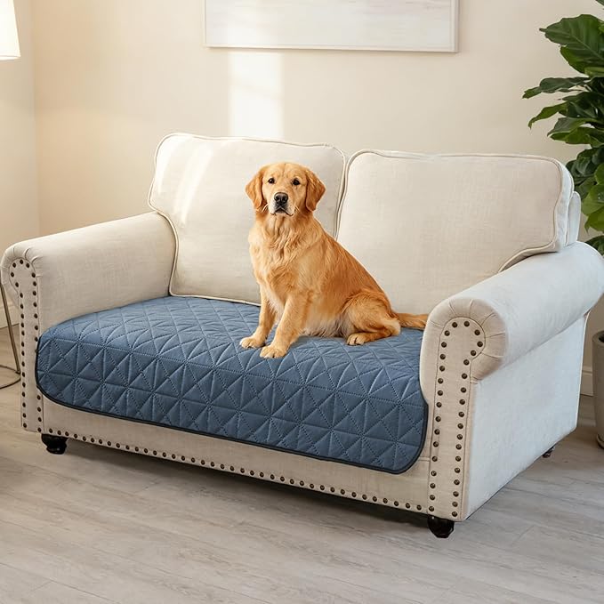 Ameritex Sofa Cover Waterproof for Seats Couch Cover for Dogs Pet Couch Cover - Image 5