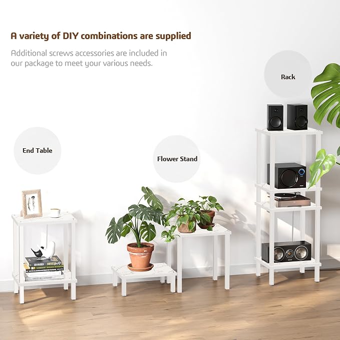 TUTOTAK End Table with Charging Station, Small Side Table with Outlets - Image 6