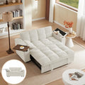 Auvsoce 65'' Convertible Sleeper Sofa Bed by Unknown