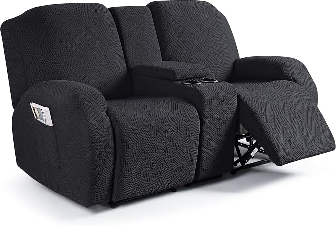 Ruaozz Loveseat Recliner Covers by RuaozzFurnitureCovers
