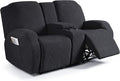 Ruaozz Loveseat Recliner Covers by RuaozzFurnitureCovers
