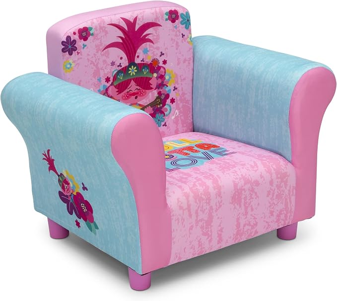 Delta Children Upholstered Chair, Trolls World Tour - Image 4
