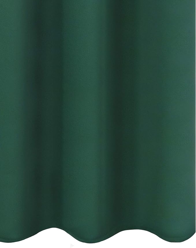 LEMOMO Dark Green Thermal Blackout Curtains/42 x 72 Inch/Set of 2 Panels Room - Image 8