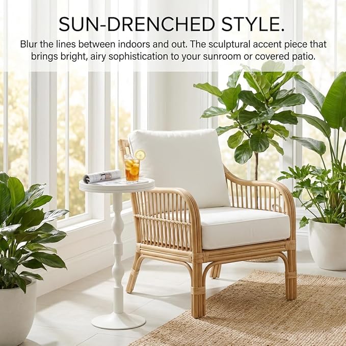 Small Round Drink Table, Pedestal Tables, Small Round Side Table - Image 6
