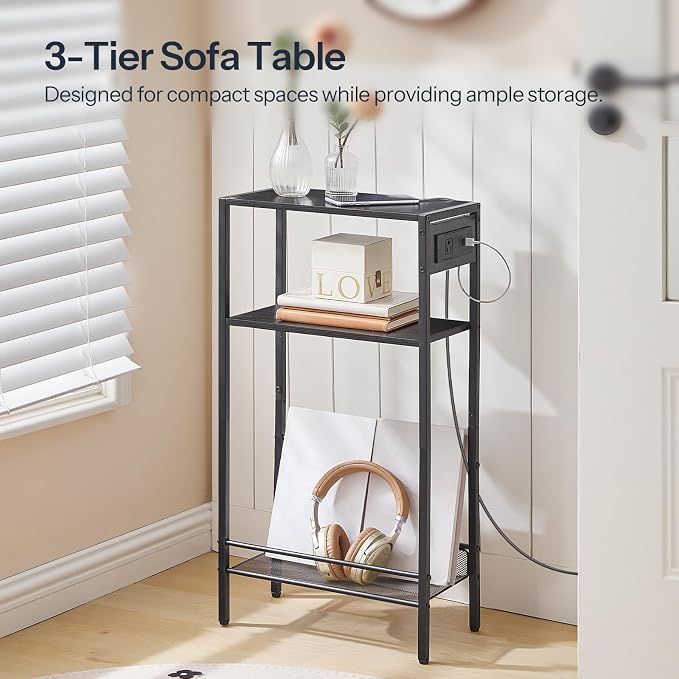 HOOBRO 15.7" Narrow Console Table - Image 4