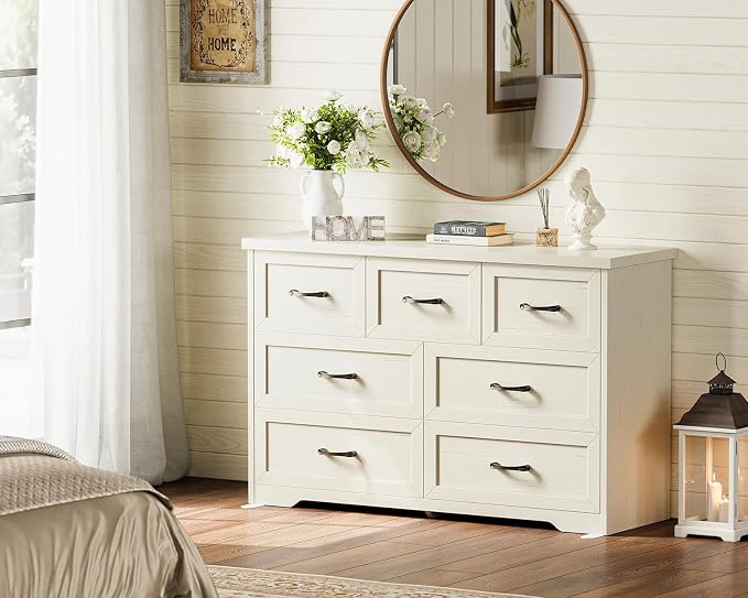 AODK Farmhouse 7 Drawer Dresser - Image 3