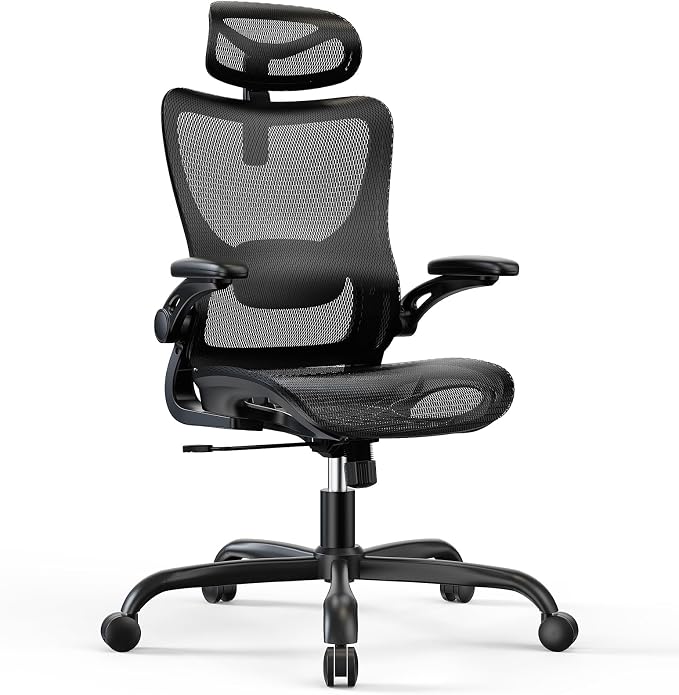 Marsail Ergonomic Mesh Office Chair High Back Home Office Desk Chair by Marsail