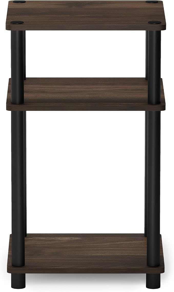 Furinno JUST Side Table, 3-Tier End Table, Open Shelves Night Stand, Bedside - Image 9