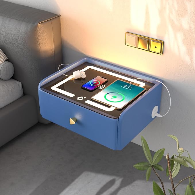 HOMEMORE Floating Nightstand by HOMEMORE