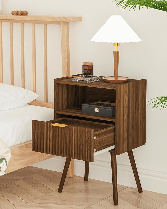 Veegle Nightstand, Modern Bedside Table - Image 7