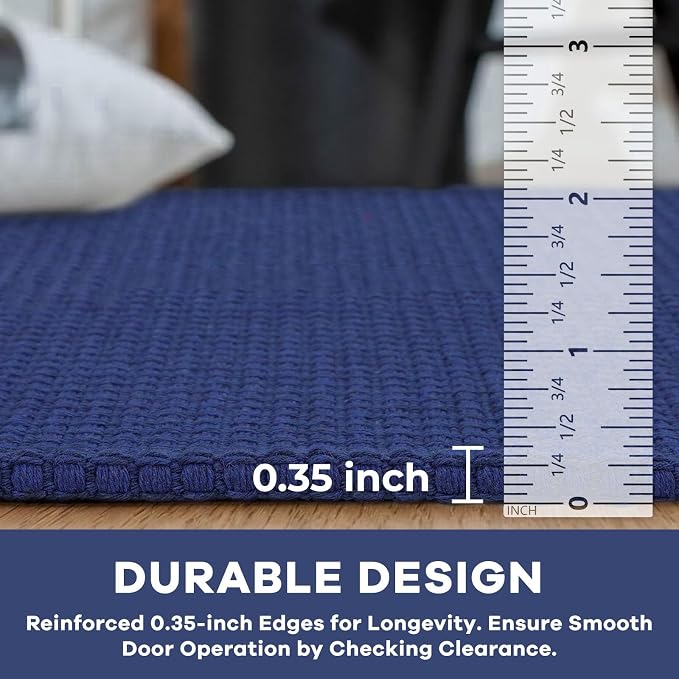 KOZYFLY Runners for Hallways 2.6x10 ft Washable Kitchen Runner Non Slip Rubber - Image 4