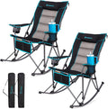 FUNDANGO Oversized Rocking Camping Chair by FUNDANGO