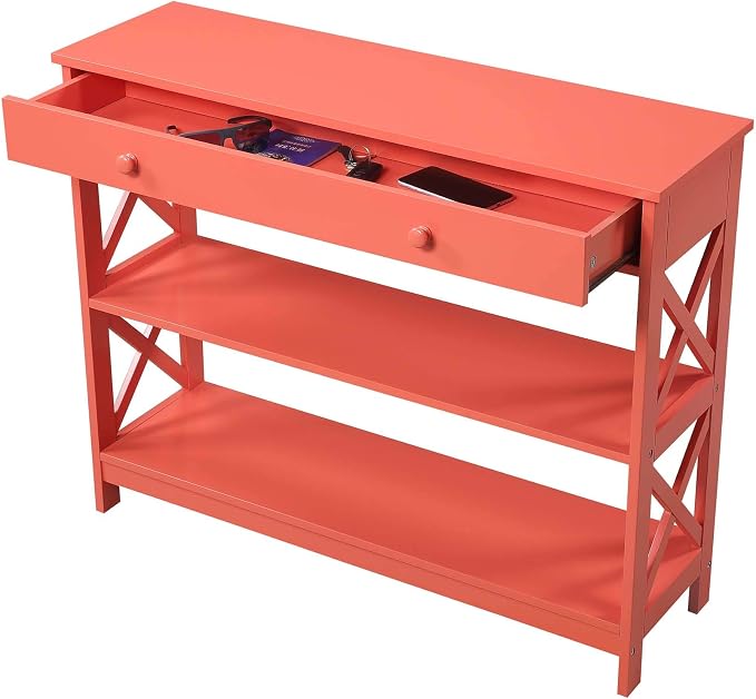 Convenience Concepts Oxford 1 Drawer Console Table - Image 6