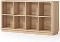 Joaxswe 8 Cube Storage Book Shelf, Floor Standing Wooden Cubby Bookcase by Joaxswe