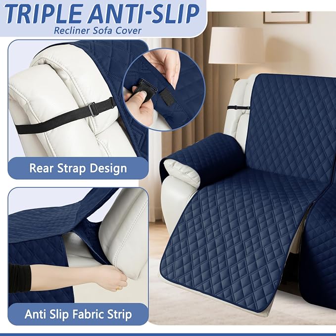 Arfntevss Recliner Sectional Couch Covers 1OO% Waterproof L Shape Sofa Cover - Image 4