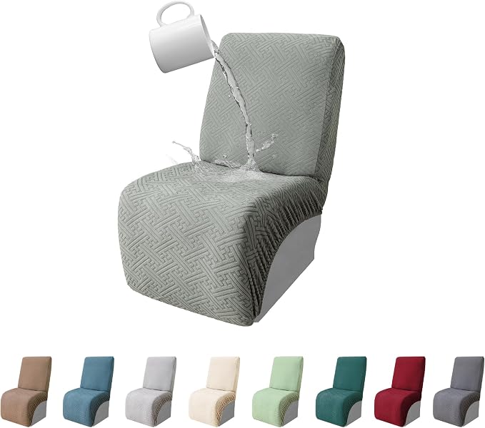 100% Waterproof Sectional Recliner Couch Covers by ROFASVCO