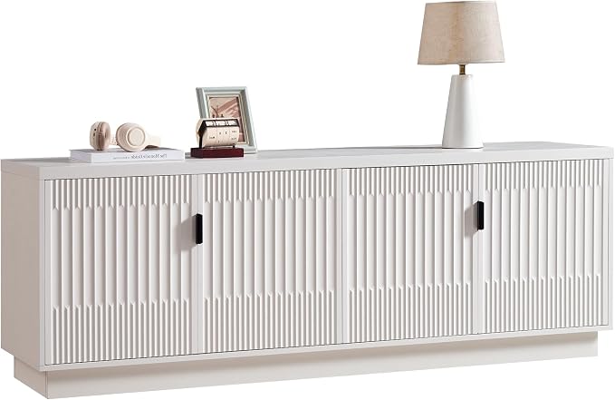 Fatmok 68" TV Stand for 75Inch TV, Entertainment Center - Image 7
