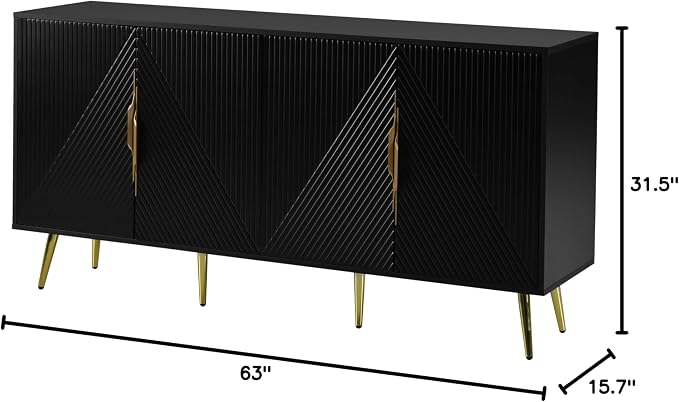Stylish Swith Wave Geometric Design, Conical Legs, Adjustable, Suitable - Image 2