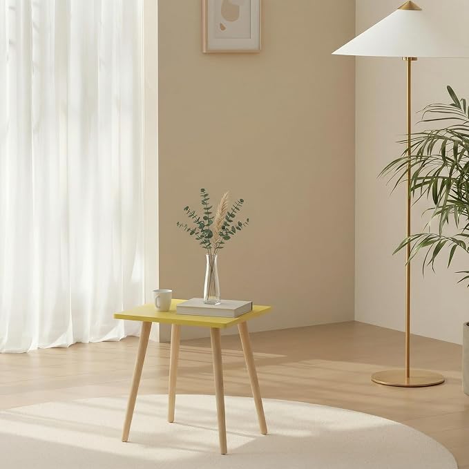 FORAOFUR Side Tables Living Room Set of 2, Small Wooden Table Accent Table - Image 8