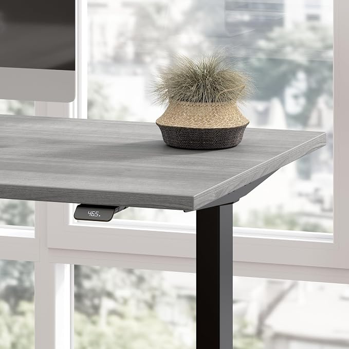 Bush Business Furniture 60-inch Electric Height Adjustable Standing Desk - Image 5