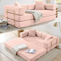 HANXIN Convertible Sleeper Sofa Bed, 78 Inch Folding Floor Mattress Couch by HANXIN