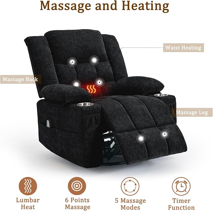 Korser Adult 360° Rotating Recliner - Image 4