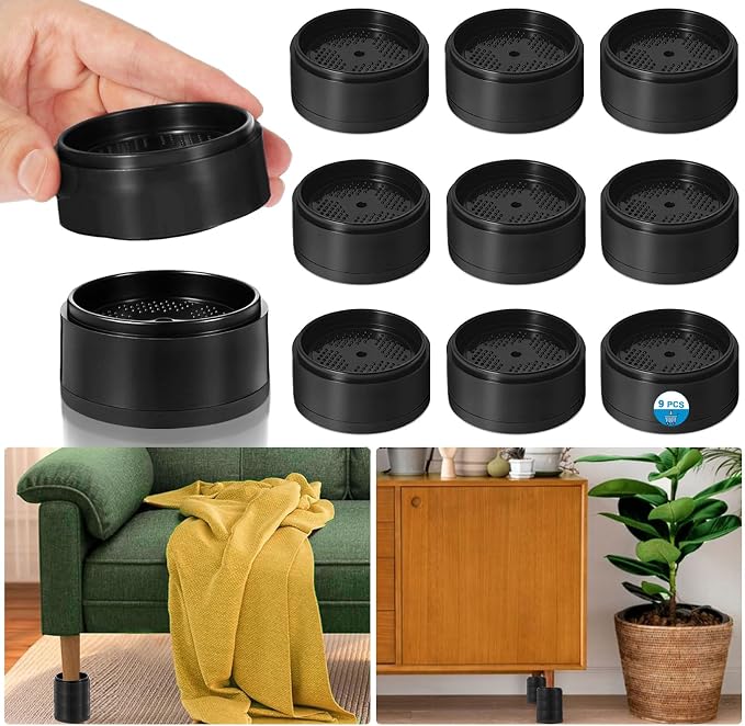 Bed Risers 1 inch, 2 inch, 3 inch, 4 inch Heavy Duty, Adjustable Furniture Riser - Image 7