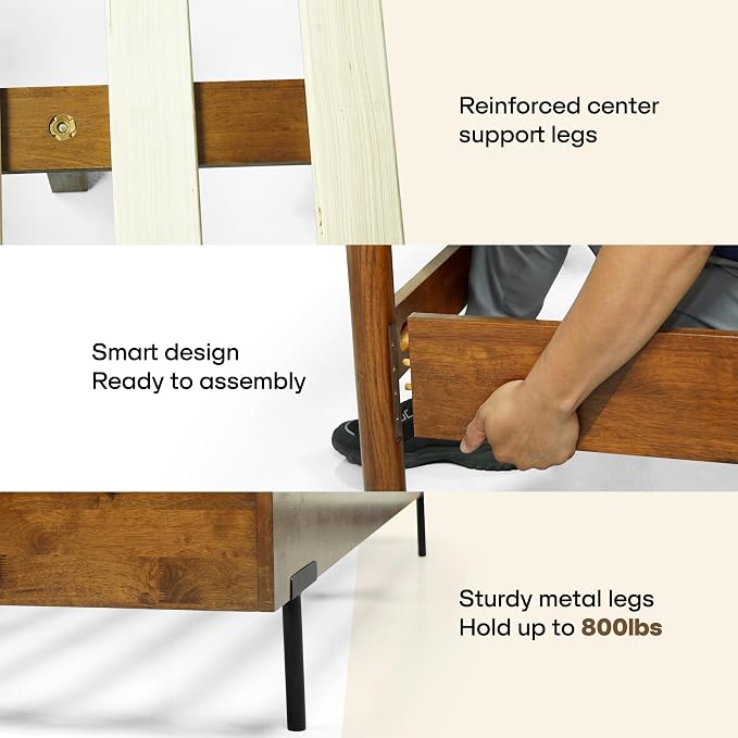 Acacia Frida Queen Bed Frame - Image 6