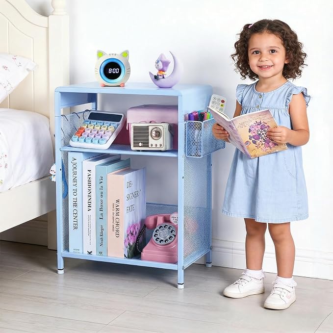 ECOLOVI Kids Nightstand 19in High by ECOLOVI