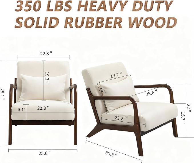 Mid Century Modern Accent Chair - Image 2