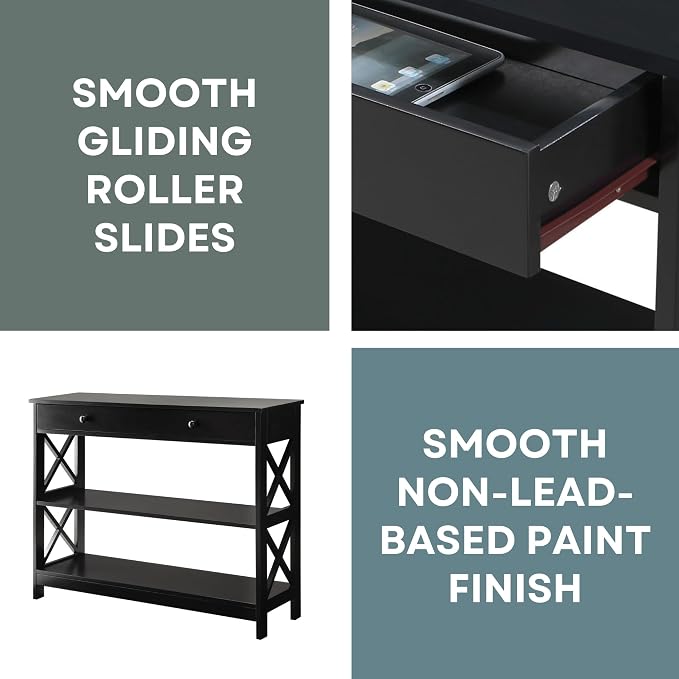 Convenience Concepts Oxford 1-Drawer Console Table 39.5" - Image 7