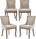 Modern Dining Chairs Set of 4, High Back Dining Chairs Side Chairs by MZDOO