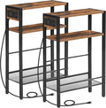HOOBRO Small Narrow Side Table by HOOBRO