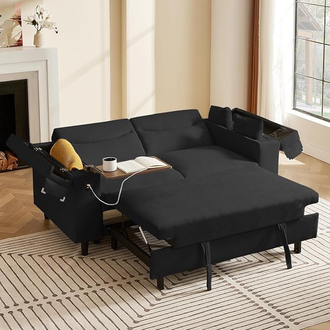 Auvsoce 66.4" Loveseat Sofa, Modern Couches - Image 4