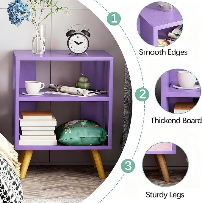 Aenuert Night Stand, Modern End Table - Image 6