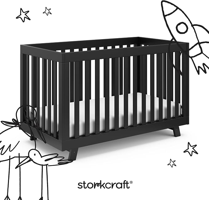 Storkcraft Beckett 3-in-1 Convertible Crib – GREENGUARD Gold Certified - Image 7