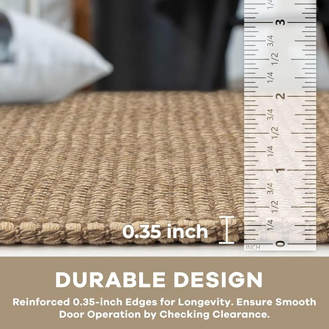 KOZYFLY Rugs for Entryway Sets of 2 Pcs 2x3 and 3x5 Washable Entry Rug Non Slip - Image 4