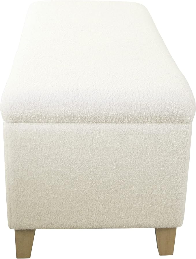 HomePop Storage Bench, Pearl Cream - Image 9